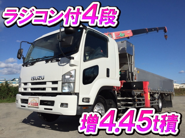 ISUZU Forward Truck (With 4 Steps Of Unic Cranes) PKG-FSR34T2 2009 522,689km