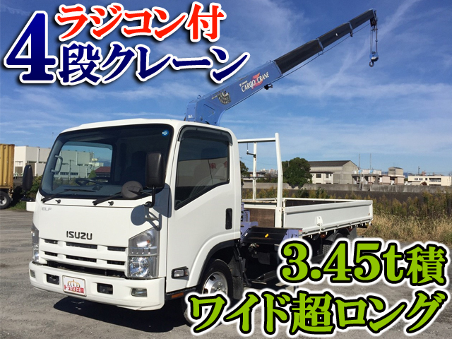 ISUZU Elf Truck (With 4 Steps Of Cranes) BDG-NPR85AN 2010 113,436km