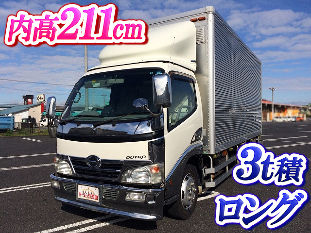 HINO Dutro Aluminum Van BDG-XZU344M 2007 352,130km