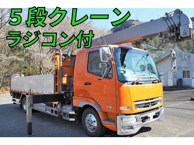 MITSUBISHI FUSO Fighter Truck (With 5 Steps Of Cranes) PDG-FK61F 2008 288,000km