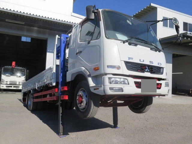 MITSUBISHI FUSO Fighter Self Loader (With 4 Steps Of Cranes) LKG-FK62FZ 2012 7,460km