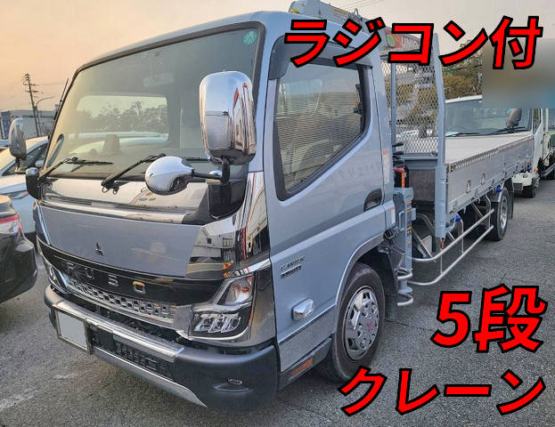 MITSUBISHI FUSO Canter Truck (With 5 Steps Of Cranes) 2PG-FEB80 2021 18,000km