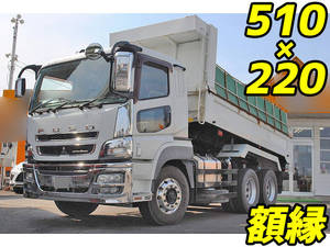 MITSUBISHI FUSO Super Great Dump QKG-FV50VX 2012 583,000km_1