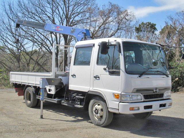 HINO Ranger Truck (With 3 Steps Of Cranes) KK-FD1JJDA 2001 46,000km