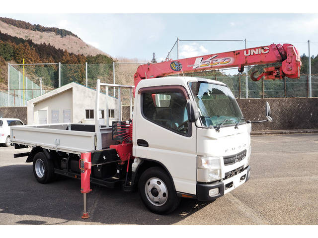 MITSUBISHI FUSO Canter Truck (With 3 Steps Of Cranes) SKG-FEA50 2011 154,000km