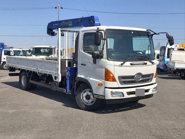 HINO Ranger Truck (With 4 Steps Of Cranes) TKG-FC9JKAP 2015 22,507km