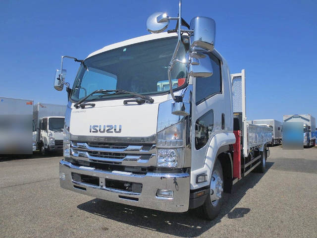 ISUZU Forward Truck (With 4 Steps Of Cranes) TKG-FRR90S2 2015 71,720km