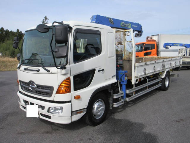 HINO Ranger Truck (With 3 Steps Of Cranes) TKG-GD7JLAA 2014 248,000km