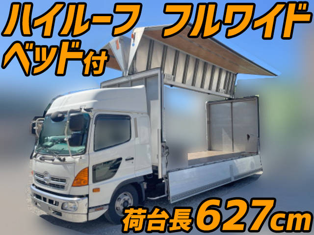 HINO Ranger Aluminum Wing TKG-FD7JLAA 2015 650,315km