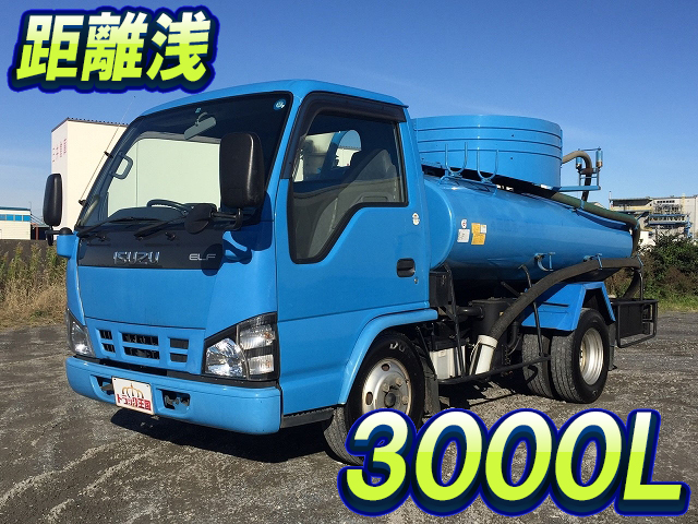 ISUZU Elf Vacuum Truck PB-NKR81N 2006 98,427km