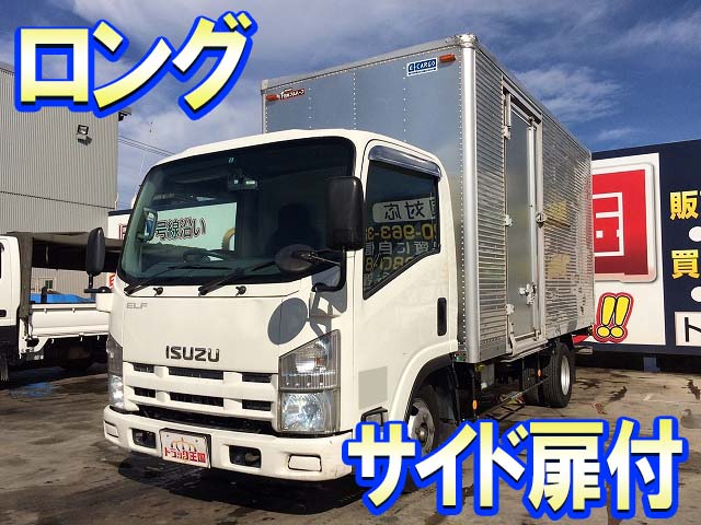 ISUZU Elf Aluminum Van BKG-NLR85AN 2009 195,703km