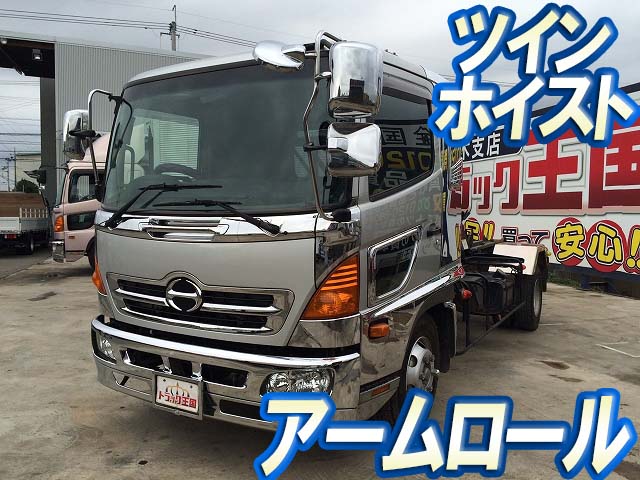 HINO Ranger Arm Roll Truck BDG-FD8JGWA 2010 225,801km