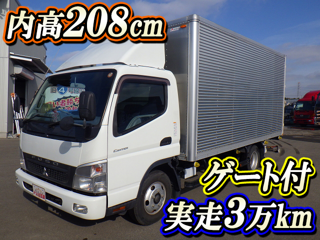 MITSUBISHI FUSO Canter Aluminum Van PDG-FE84DV 2009 36,993km