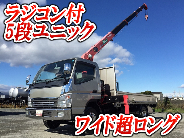 MITSUBISHI FUSO Canter Truck (With 5 Steps Of Unic Cranes) PDG-FE83DY 2008 167,000km