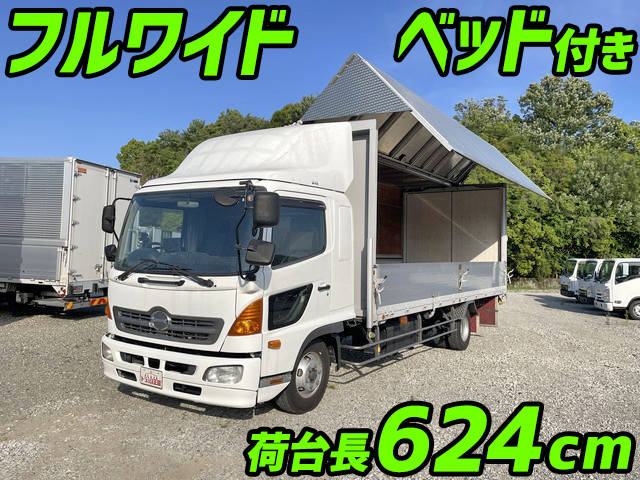 HINO Ranger Aluminum Wing TKG-FD7JLAA 2015 223,385km