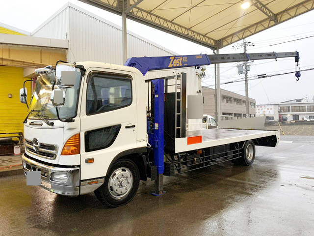 HINO Ranger Self Loader (With 4 Steps Of Cranes) KL-FJ1JLEA 2003 183,000km