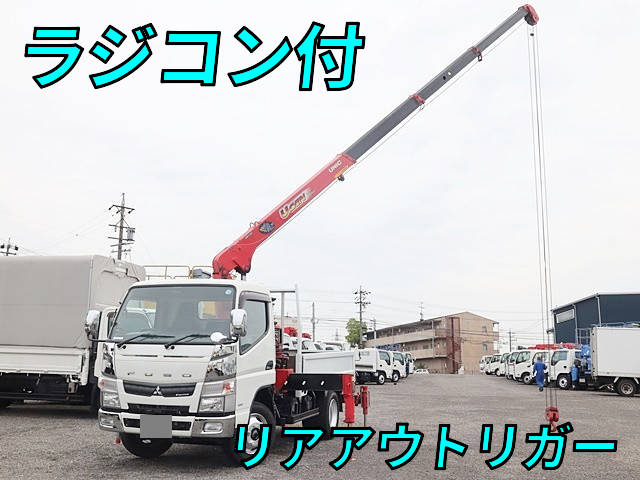 MITSUBISHI FUSO Canter Truck (With 4 Steps Of Cranes) TKG-FEA50 2015 44,100km
