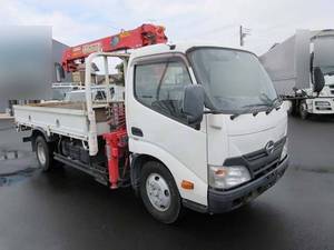 HINO Dutro Truck (With 4 Steps Of Cranes) TKG-XZU650M 2013 89,871km_1