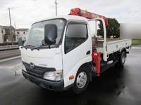 HINO Dutro Truck (With 4 Steps Of Cranes) TKG-XZU650M 2013 89,871km_3