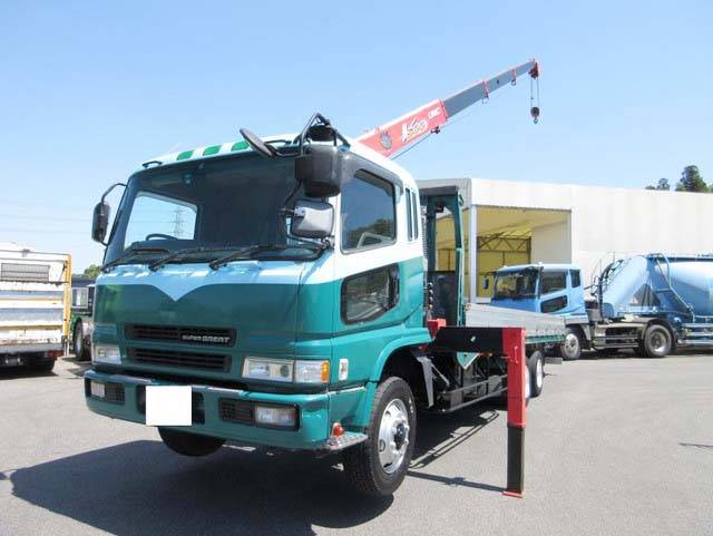 MITSUBISHI FUSO Super Great Truck (With 4 Steps Of Cranes) KC-FY519RY (KAI) 1996 354,000km_1