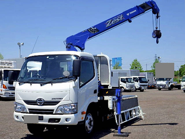 HINO Dutro Truck (With 3 Steps Of Cranes) TPG-XZU645M 2019 126,287km