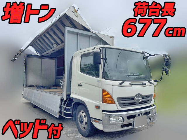 HINO Ranger Aluminum Wing BDG-FE8JMWA 2008 293,359km