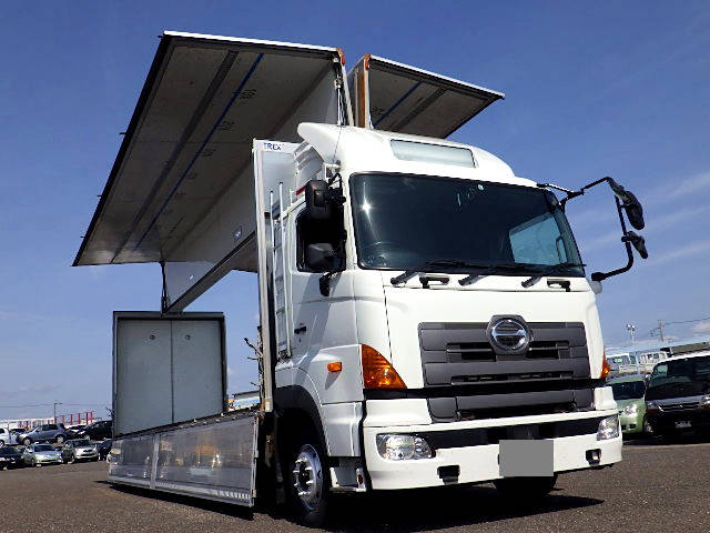 HINO Profia Refrigerator & Freezer Wing QPG-FW1EXEG 2015 817,000km