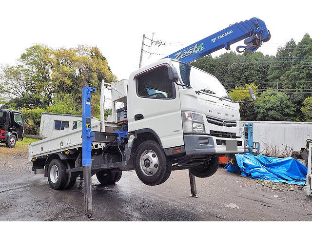 MITSUBISHI FUSO Canter Self Loader (With 4 Steps Of Cranes) SKG-FEB90 2011 79,000km