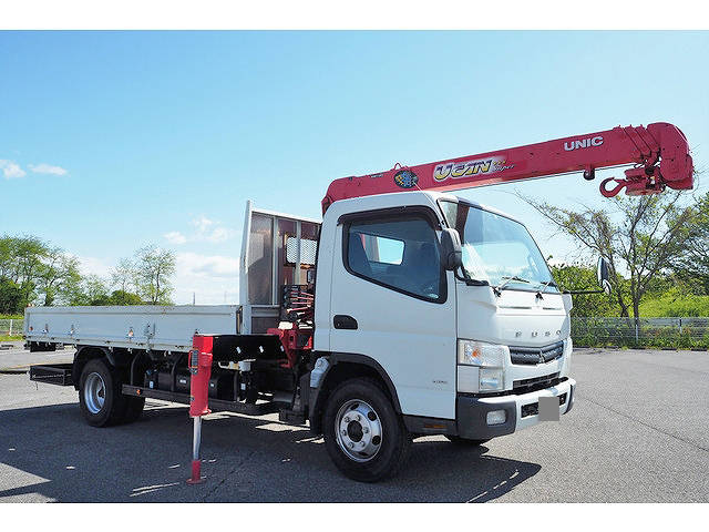 MITSUBISHI FUSO Canter Truck (With 4 Steps Of Cranes) TKG-FEB80 2015 41,000km