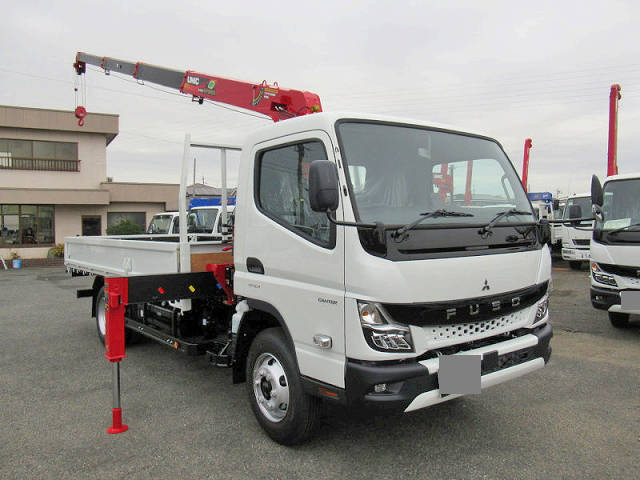 MITSUBISHI FUSO Canter Truck (With 4 Steps Of Cranes) 2PG-FEB80 2023 183km