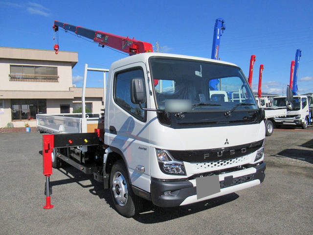 MITSUBISHI FUSO Canter Truck (With 4 Steps Of Cranes) 2PG-FEB80 2023 286km