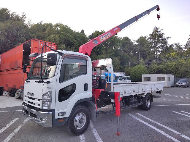 ISUZU Forward Truck (With 4 Steps Of Cranes) TKG-FRR90S2 2013 106,509km