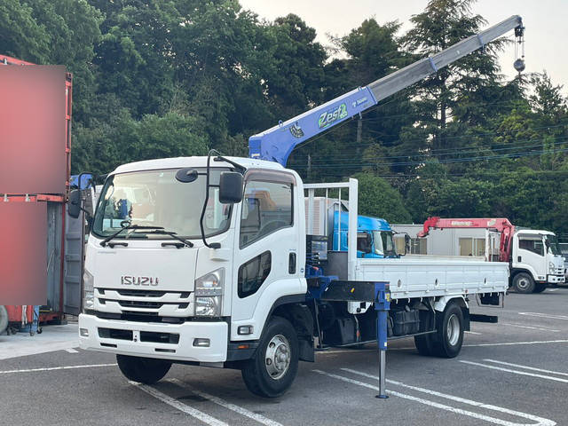 ISUZU Forward Truck (With 4 Steps Of Cranes) TKG-FRR90S1 2015 51,173km