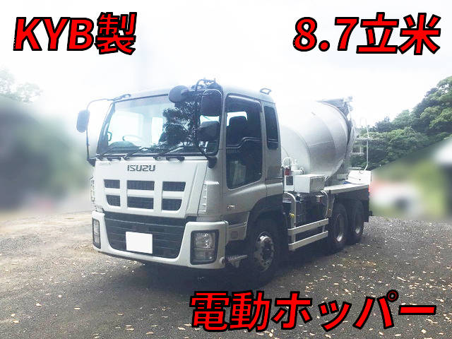 ISUZU Giga Mixer Truck LKG-CXZ77AT 2012 266,227km