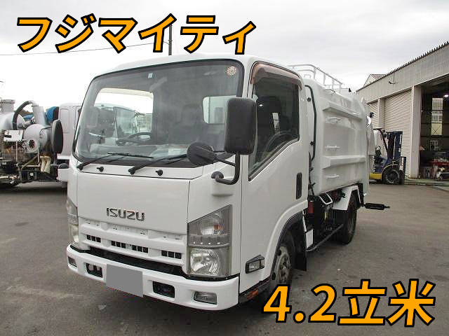 ISUZU Elf Garbage Truck BKG-NMR85AN 2011 185,000km_1