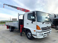 HINO Ranger Truck (With 5 Steps Of Cranes) TKG-FD7JKAA 2014 25,080km_1