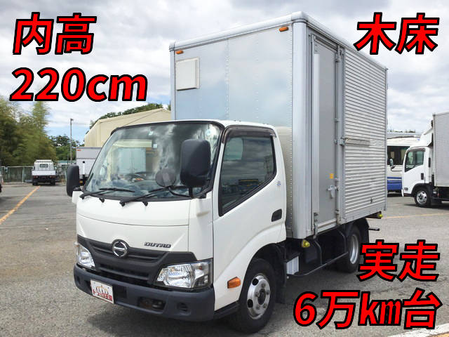 HINO Dutro Aluminum Van TKG-XZC605M 2016 66,375km