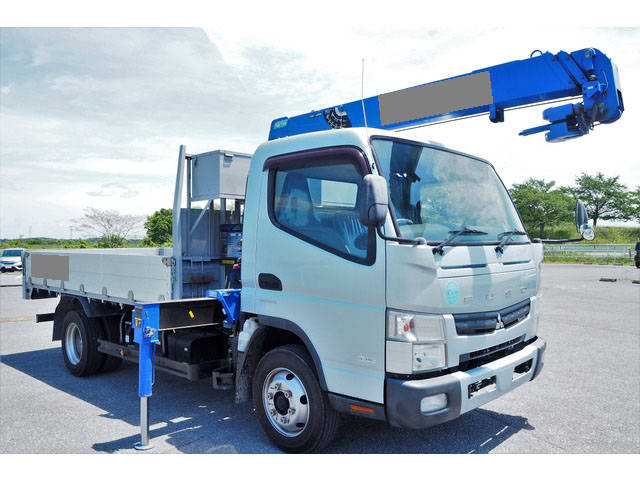 MITSUBISHI FUSO Canter Truck (With 3 Steps Of Cranes) SKG-FEB80 2012 81,000km