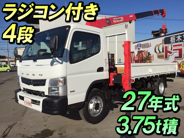 MITSUBISHI FUSO Canter Self Loader (With 4 Steps Of Cranes) TKG-FEB90 2015 451km