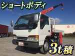 Elf Truck (With 3 Steps Of Unic Cranes)