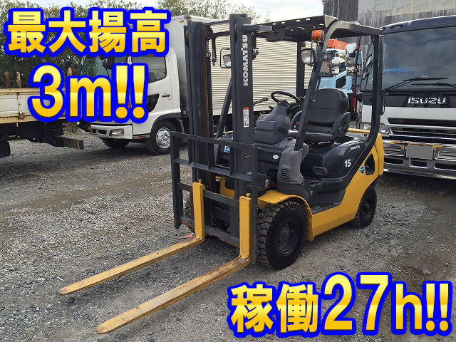 KOMATSU  Forklift FD15T-21 2012 27.4h