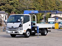 HINO Dutro Truck (With 4 Steps Of Cranes) 2RG-XZU712M 2022 614km_3