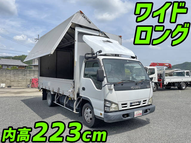 ISUZU Elf Aluminum Wing PB-NPR81AN 2005 266,210km