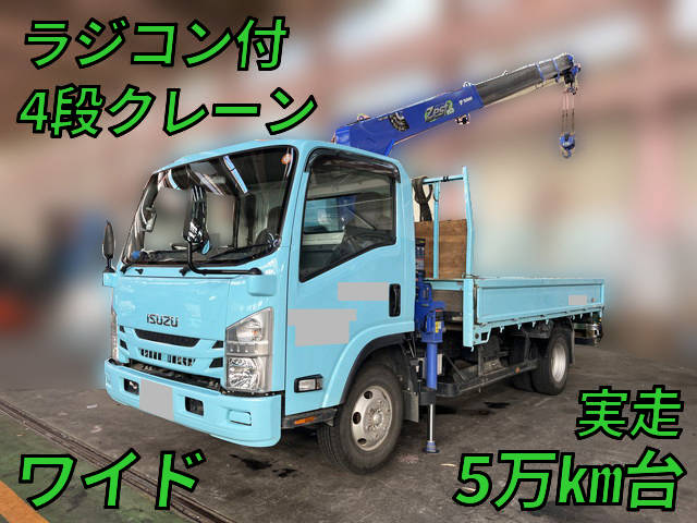 ISUZU Elf Truck (With 4 Steps Of Cranes) TPG-NPR85AR 2018 57,960km