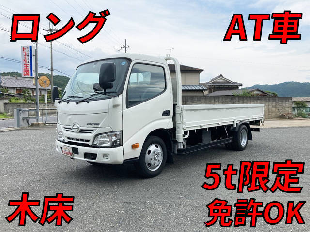 HINO Dutro Flat Body TKG-XZC655M 2016 105,347km