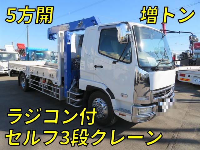 MITSUBISHI FUSO Fighter Self Loader (With 3 Steps Of Cranes) PDG-FK62FZ 2009 571,275km