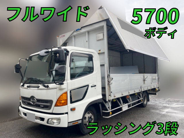 HINO Ranger Aluminum Wing BKG-FC7JJYA 2008 277,622km