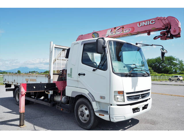 MITSUBISHI FUSO Fighter Truck (With 4 Steps Of Cranes) PDG-FK61F 2007 87,000km