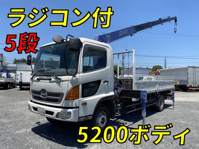 HINO Ranger Truck (With 5 Steps Of Cranes) ADG-FC6JKWA 2006 68,838km