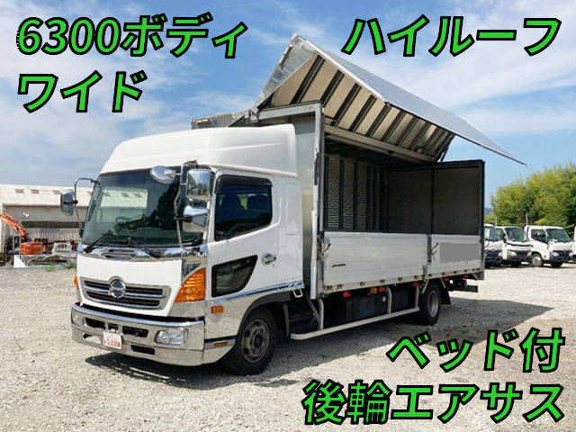 HINO Ranger Aluminum Wing PB-FD8JLFG 2005 703,879km